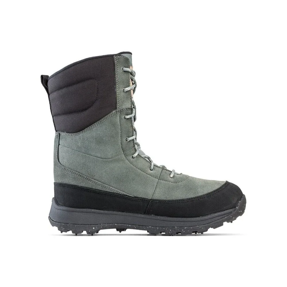 New ICEBUG Torne 2 Men SNOW BOOT Sz 10.5 BUGrip GTX PineGrey Leather Lightweight